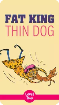 Cover of Fat King Thin Dog interactive story for kids