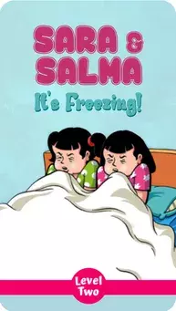 Sara & Salma: It's Freezing! children's story cover