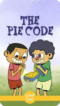 The Pie Code children's story cover
