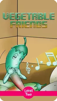 Vegetable Friends children's story cover
