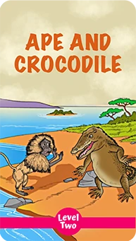 Explore the friendship between an ape and a crocodile in this delightful Level Two storybook.