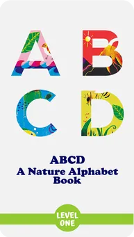 Cover of "ABCD – A Nature Alphabet Book" – A bedtime storybook about learning the alphabet through nature words like Ant and Bee.