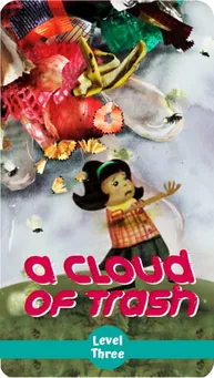 Cover of "A Cloud of Trash" – A bedtime storybook about a young girl named Maria who learns to clean up her environment.