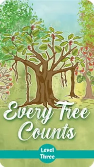 Cover of "Every Tree Counts" – A bedtime storybook teaching kids about different trees and their uses while counting.