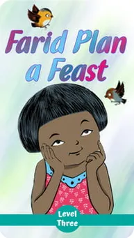 Cover of "Farida Plans a Feast" – A bedtime storybook about Farida preparing a feast and making animal friends along the way.