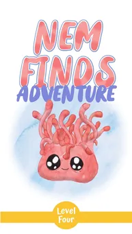 Cover of "Nem Finds Adventure" – A bedtime storybook about Nem who wants to leave her rock and explore the world.