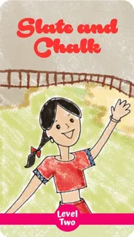 Cover of "Slate and Chalk" – A bedtime storybook about Nancy's imaginative train adventure.