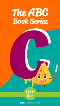 Cover of "The ABC Book Series Letter C" – A bedtime storybook about the letter C and fun words like cherry.