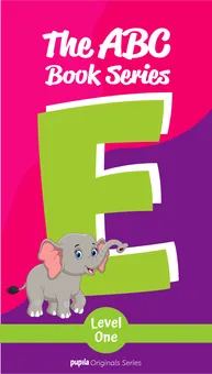 Cover of "The ABC Book Series Letter E" – A bedtime storybook about the letter E with words like earth.