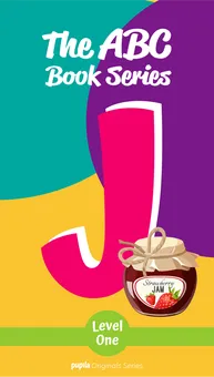 Cover of "The ABC Book Series Letter J" – A bedtime storybook about the letter J and fun words like jellyfish.