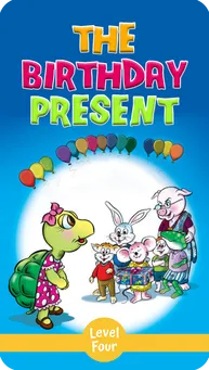 Cover of "The Birthday Present" – A bedtime storybook about Maya the Tortoise and her birthday present.