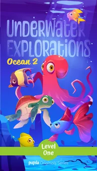 Cover of "Underwater Explorations Ocean 2" – A bedtime storybook about diving deep into the ocean to discover marine wonders.