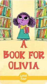 Cover of "A Book for Olivia" – A bedtime storybook about a young girl discovering hidden books.