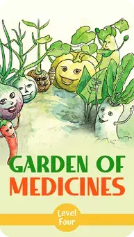 Cover of "Garden of Medicines" – A bedtime storybook explaining how vegetables from the garden help keep us healthy.